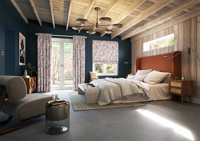 Pampas Grass, Sorbet - Roman Blind - Image 6